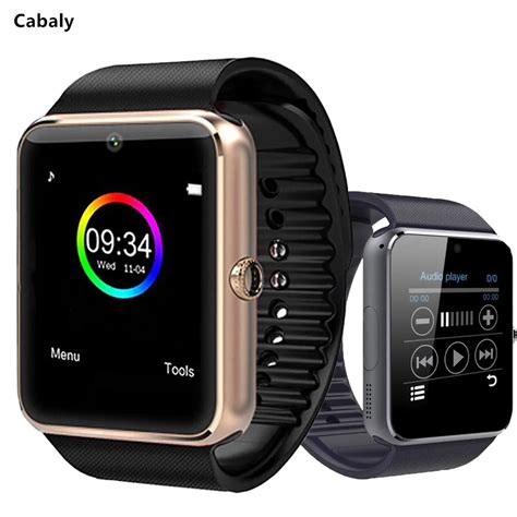 gt08 smart watch bluetooth 3.0 sim card slot push message|gt08 phone watch manual.